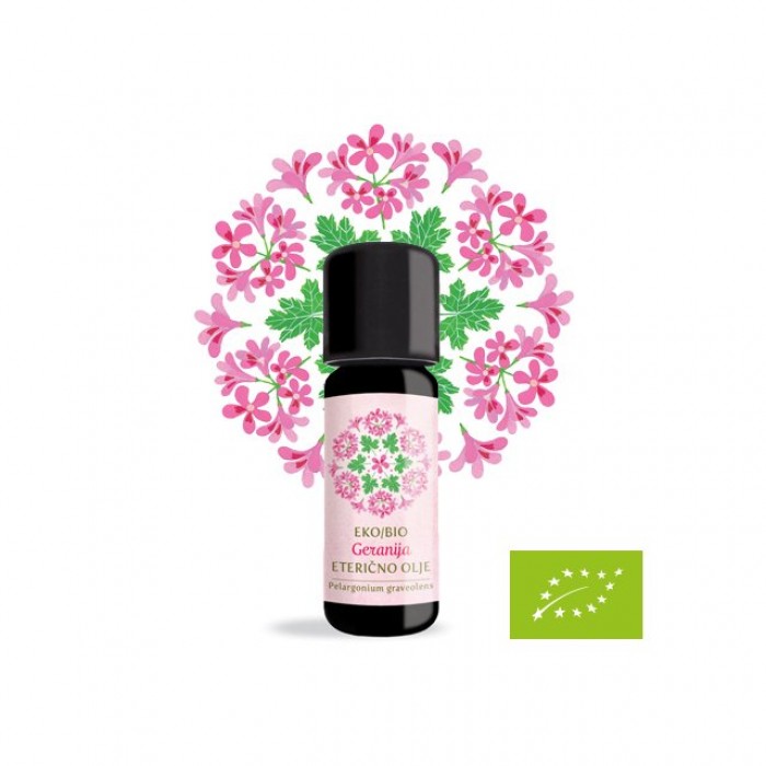 Geranio - olio essenziale - bio - 10ml