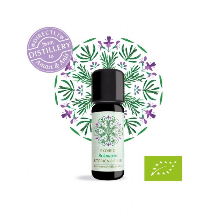 Rosmarino - olio essenziale - bio - 10ml
