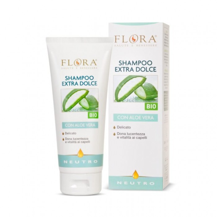 Shampoo extra dolce neutro con aloe vera - bio - 200ml