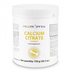 Calcio citrato puro in polvere - 750g