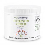 Potassio citrato puro in polvere - 600g