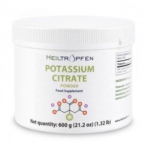 Potassio citrato puro in polvere - 600g