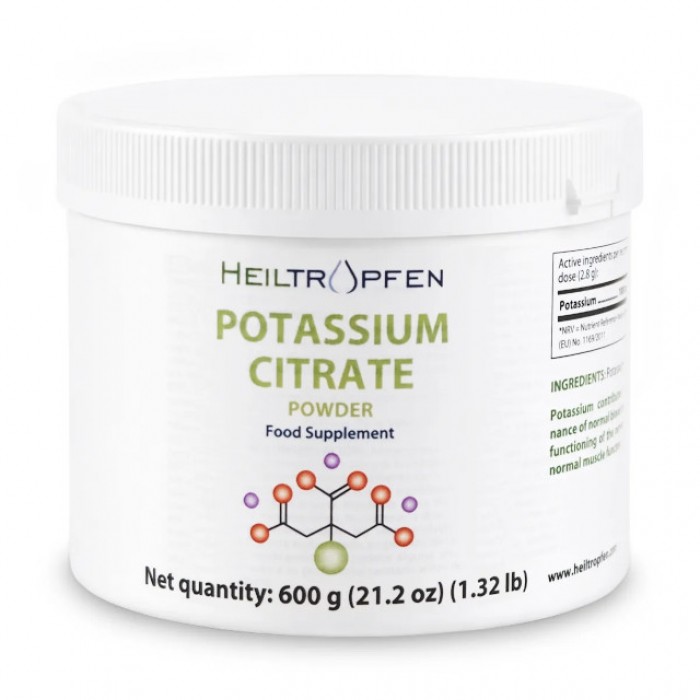 Potassio citrato puro in polvere - 600g