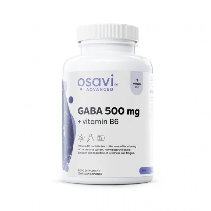 GABA - 500mg - 120 vcaps