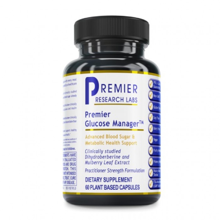 Glucose Manager™ Premier - Controllo Glicemico Post-Pasto - 60 caps