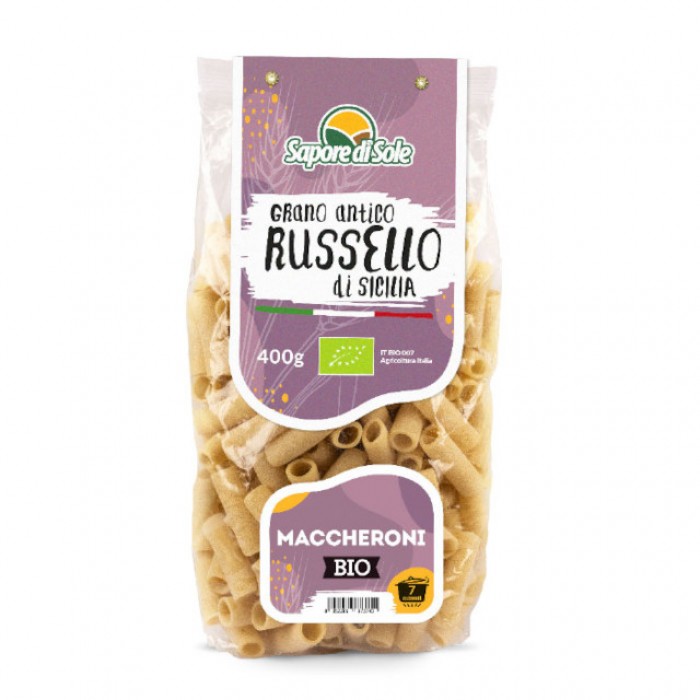 Maccheroni di grano antico Russello - bio - 400g