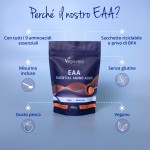 EAA - Aminoacidi essenziali in polvere alla pesca - 400g