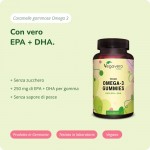 Omega-3 gommose DHA e EPA da alghe - x60