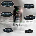 Party hero complex - supporto epatico e recupero energie - 60 compresse