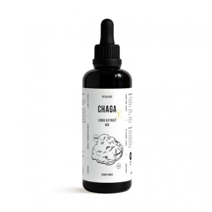 Chaga estratto liquido - Bio - 100 ml - scadenza ravvicinata