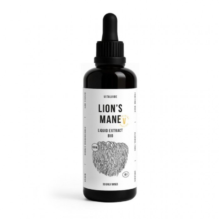 Lions Mane (Hericium) estratto liquido - Bio - 100 ml