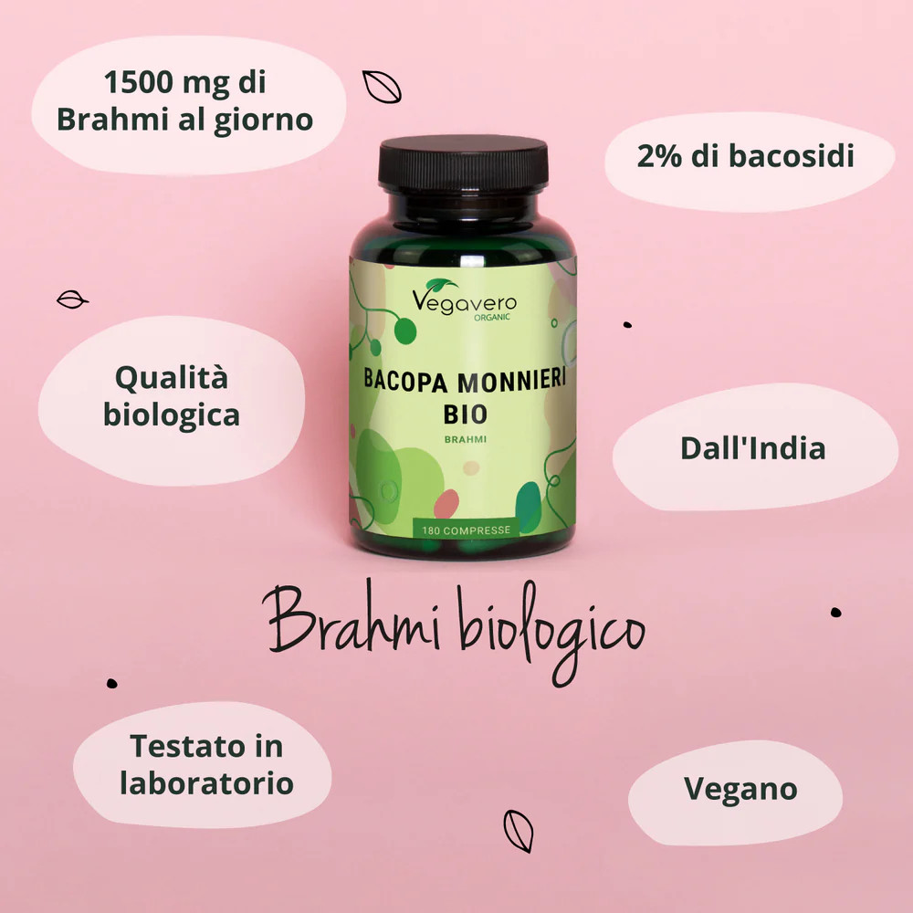 bacopa monneri biologico alta qualità