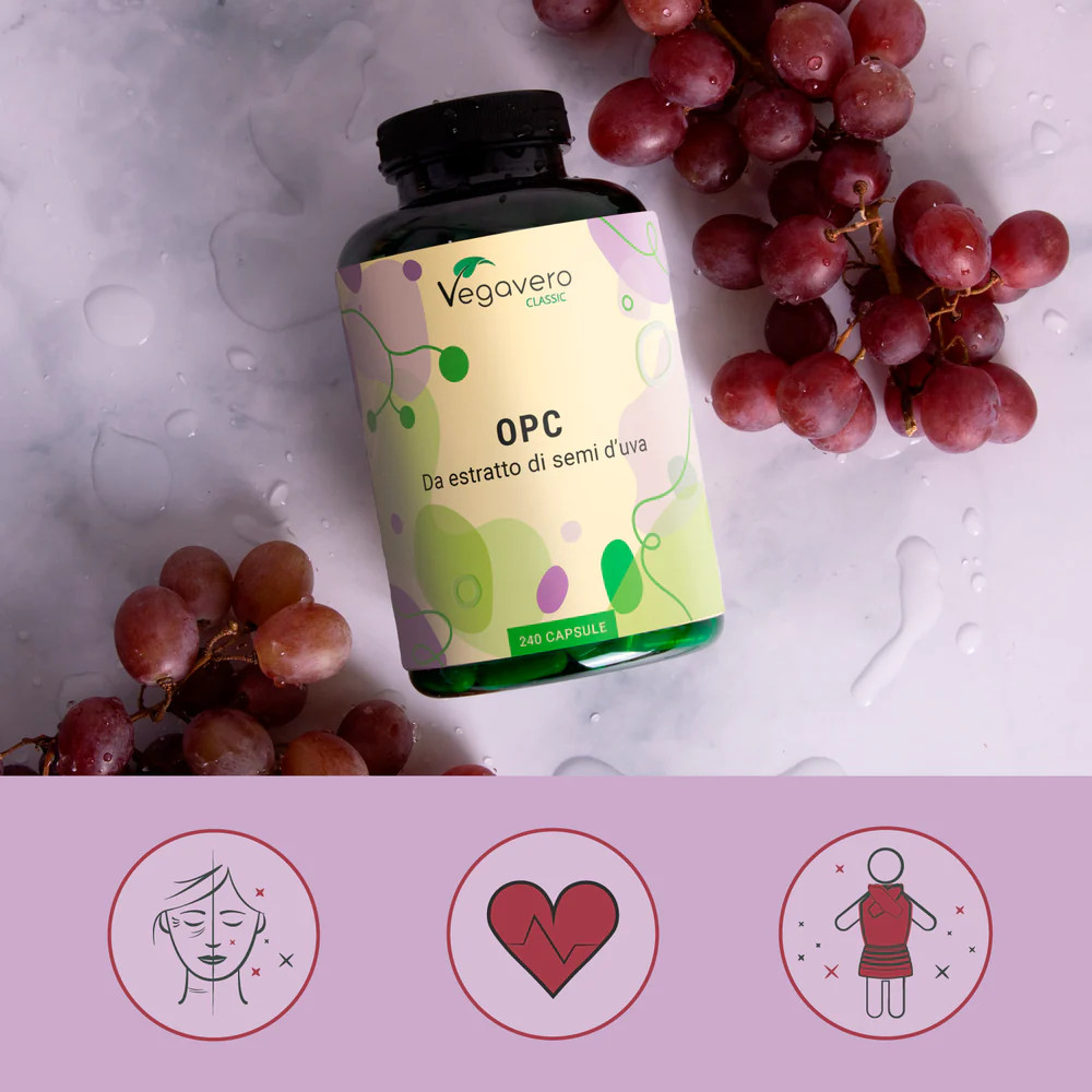proantocianidine oligomeriche opc da semi uva